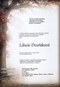 Nejbližší rozloučení - Libuše Dvořáková