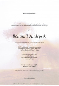 Bohumil Andrysík