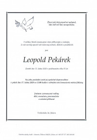 Leopold Pekárek