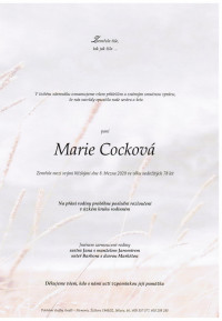 Marie Cocková