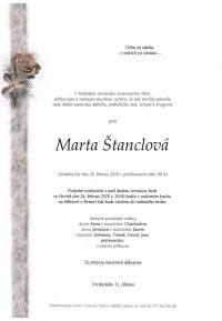 Marta Štanclová