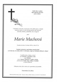 Marie Machová