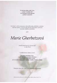 Marie Gherbetzová