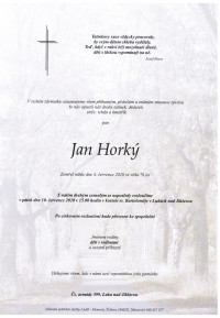 Jan Horký