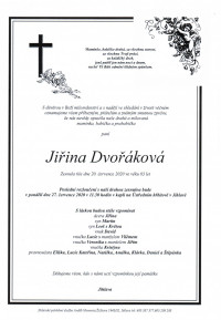 Jiřina Dvořáková