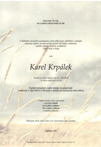 Karel Krpálek