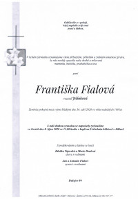 Františka Fialová