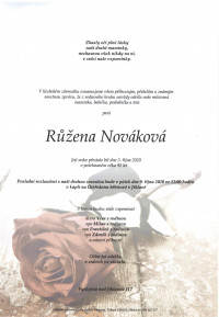 Růžena Nováková