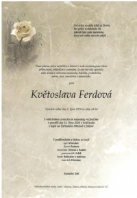 Květoslava Ferdová