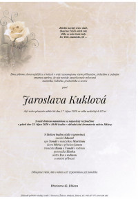 Jaroslava Kuklová