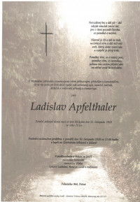 Ladislav Apfelthaler