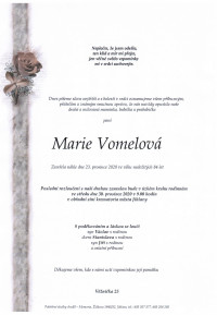 Marie Vomelová